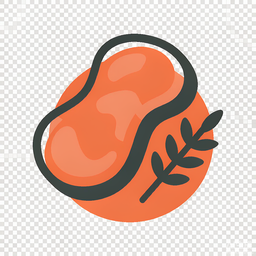 Fresh steak and ingredients icon
